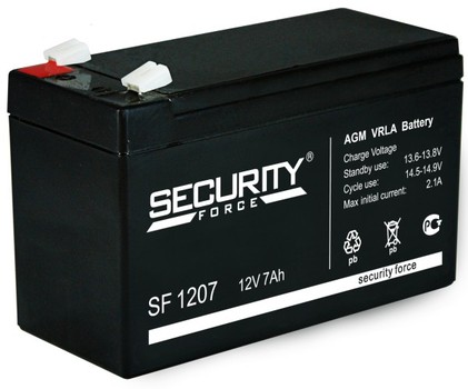 Изображение: Аккумулятор 12 В, 7.2 Ач